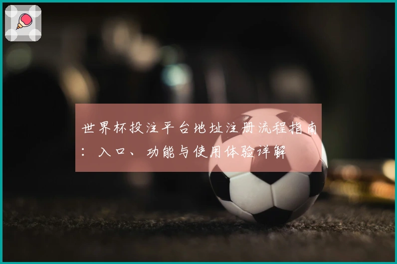 世界杯投注平台地址注册流程指南：入口、功能与使用体验详解