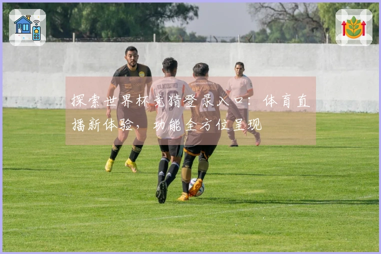 探索世界杯竞猜登录入口：体育直播新体验，功能全方位呈现